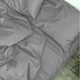Простынь на резинке по периметру MirSon Satin Light Pro 10-004 Gray 180x200+25 см (2200010170689) - изображение 1