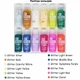 Набор художественных акриловых красок с блестками Art Rangers Glitter 12 цветов по 60 ml - изображение 3