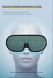 Маска для сна 3D светоблокирующая 100% Зеленая, мягкая дышащая контурная для отдыха путешествий йоги самолета - изображение 6