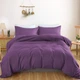 Простынь на резинке по периметру MirSon Satin Light Pro 10-012 Violet 160x200+25 см (2200010174717) - изображение 2