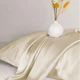 Простынь MirSon Satin Light Pro 10-016 Creamy 180x220 см (2200010176810) - изображение 4