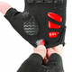 Rękawiczki rowerowe Rockbros z wkładkami żelowymi S169BR XL Black-Red (5907769312755) - obraz 2
