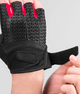 Велорукавички Rockbros з гелевими вставками S169BR S Black-Red (5907769312786) - зображення 4