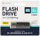 Pendrive Platinet X-Depo 8GB USB 2.0 Black (PMFE8B) - obraz 3