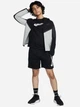 Підліткова футболка для хлопчика Nike B Nk Df Multi Ss Top Hbr HF8100-010 137-147 M Чорна (197859928743) - зображення 3