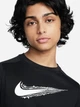 Підліткова футболка для хлопчика Nike B Nk Df Multi Ss Top Hbr HF8100-010 137-147 M Чорна (197859928743) - зображення 4