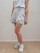 Спідниця міні на запах з воланом Wear me XS Білий (20_25_WM001_11132) - зображення 2