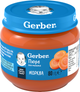Овочеве пюре Gerber Морква з 6 місяців 80 г (7613036011310) - зображення 1