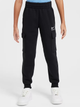 Дитячі спортивні штани-джогери для хлопчика Nike B NSW SI FLC Cargo Pant BB HV6972-010 128-137 S Чорні (197861861243) - зображення 1