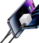 Кабель Baseus Glimmer USB-C - Lightning 20W 1 м Black (CADH000001) - изображение 4