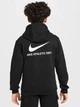 Bluza z kapturem chłopięca Nike B NSW SI FLC Hoodie BB HV6965-010 128-137 S Czarna (197861866804) - obraz 2