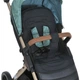 Детская прогулочная коляска-книга El Camino DYNAMIC PRO ME 1053G-2 до 22 кг, алюминиевая рама, корзина для покупок, Зеленый - изображение 16