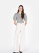 Футболка хлопковая женская Colin's CL1073549OFW M Off White (8684112601731) - изображение 3