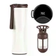Термокружка Kiss Kiss Fish MOKA Smart Coffee Tumbler 430ml White - зображення 2