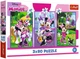 Пазли Trefl 3 х 80 ел. - Мишка Мінні і друзі / Disney Minnie / 240 елементів (34889) - изображение 1