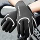 Rękawiczki rowerowe RockBros wodoodporne długie L/XL Black (5907769373879) - obraz 7