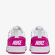 Sneakersy młodzieżowe dla dziewczynki Nike Court Borough Low Recraft (GS) DV5456-123 36.5 (4.5Y US) Białe z różowym (197859892426) - obraz 4