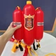 Водный пистолет бластер с пожарным рюкзаком для воды и каской - изображение 5