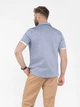 Сорочка чоловіча синя з бавовни Arber RALPH Jersey SS XXL зріст 6 синій (M14.30.06.521) - зображення 4