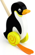 Pchacz drewniany Viga Pingwinek 50962 (6934510509620) - obraz 2