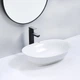 Раковина накладная Mixxus Premium ELLIPSE-0103 550х390х140mm (MP6553) - изображение 3