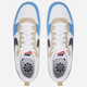 Підліткові кеди для хлопчика Nike Court Borough Low Recraft (GS) DV5456-124 40 (7Y US) Білі з синім і червоним (197859890668) - зображення 4
