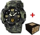 Наручные часы Awarder 004 Camo Green Тризуб золото - изображение 1