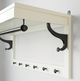 Вішалка з полицею для головних уборів HEMNES IKEA 602.437.98 білий - зображення 9