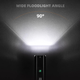 Lampa rowerowa przednia RockBros RHL1500 z powerbankiem 5000 mAh 1500 lm IPX6 Black (5907769364655) - obraz 4