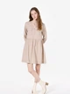 Платье короткое осеннее женское Colin's CL1072482MSH L Mushroom (8684112492124) - изображение 3