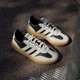 Женские кеды кожаные низкие Adidas Barreda Decode Lux JR3530 38 (5UK) 23.5 см Cblack/Owhite/Gum3 (4068801595756) - изображение 2