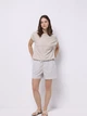 Футболка женская Colin's CL1074351LBG XS Light Beige (8684112730516) - изображение 3