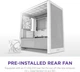Корпус NZXT H3 Flow micro-ATX Mid-tower Case All White (CC-H31FW-01) - изображение 9