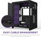 Корпус NZXT H9 Flow Dual-Chamber Mid-tower Case All Black (CM-H92FB-01) - изображение 9