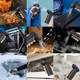 Турбовентилятор акумуляторний 5000мАч від USB Портативний фен UKC ZY 7400 - изображение 3