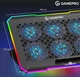 Охлаждающая подставка для ноутбука до 15,6 дюймов GamePro GPCP-660 6xfans - изображение 10