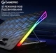 Охлаждающая подставка для ноутбука до 17,3 дюймов GamePro GPCP-1140 15xfans - изображение 10