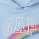 Детское теплое худи на флисе для девочки GAP 188131307 104 см Голубое (1159835339) - изображение 3