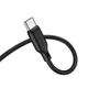 Аудіокабель BOROFONE BL18 Type-C silicone digital audio conversion cable Black (6941991101069) - зображення 3