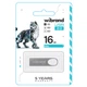 Флеш-накопичувач Wibrand USB 2.0 Irbis 16Gb Silver (WI2.0/IR16U3S) - зображення 2