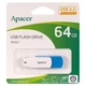 Флеш-накопичувач Apacer USB 3.2 Gen 1 AH357 64GB Blue (AP64GAH357U-1) - изображение 2