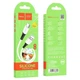 Кабель HOCO X82 USB для Type-C 3A, 1m, silicone, silicone connectors, White (6931474768582) - зображення 2