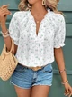Блузка женская SHEIN GD-00202546 3XL Зеленая (DN3012300104772) - изображение 6