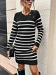 Сукня в'язана міді осіння тепла жіноча SHEIN GD-00197964 L Чорна (DN3012300089734) - зображення 4