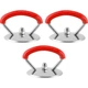 Термостійка ручка для кришки LidHandle, червона, 3 штуки - зображення 1