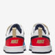 Дитячі кеди для хлопчика Nike Court Borough Low Recraft (PS) DV5457-124 31 (13C US) Білі з синім і червоним (197859917273) - зображення 4