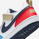 Дитячі кеди для хлопчика Nike Court Borough Low Recraft (PS) DV5457-124 28 (11C US) Білі з синім і червоним (197859896226) - зображення 7