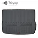 Автомобільний килимок в багажник Stingray Audi A6 C6 UN 04-11 чорний Ауди А6 АМ0049657 - зображення 1