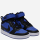 Sneakersy młodzieżowe chłopięce za kostkę Nike Court Borough Mid 2 (GS) CD7783-404 35 (3Y US) Niebieskie z czarnym (197594242265) - obraz 2