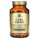 Гамма-аміномасляна кислота Solgar GABA 500 mg 100 vcaps (1086-2022-10-1527) - зображення 1